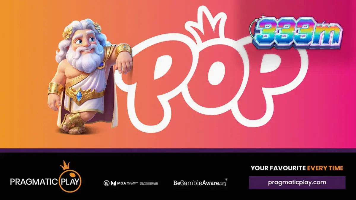 Interface colorida e moderna da nova marca de slots POP da Pragmatic Play